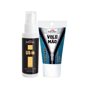 Duplinha com Dessensibilizante Anal LIS-In e Volumão Gel Excitante Masculino